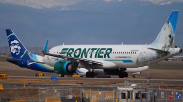 A Frontier Airlines plane fatally struck a pedestrian on a runway in Denver.
