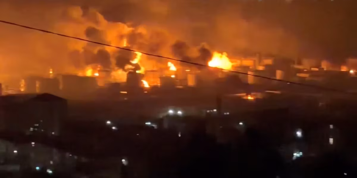 Une nouvelle attaque de drones ukrainiens déclenche un incendie dans un port russe de la mer Noire