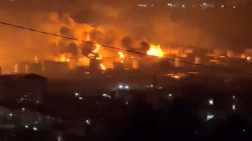 Une nouvelle attaque de drones ukrainiens déclenche un incendie dans un port russe de la mer Noire