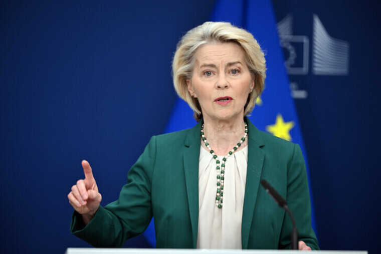 Ursula von der Leyen promet des “étapes décisives” pour l’adhésion de l’Ukraine à l’Union européenne