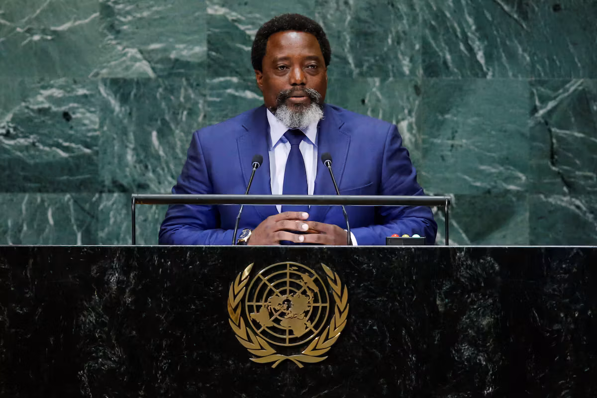 Washington sanctions Joseph Kabila for his alleged support of the M23 rebels in the DRC
