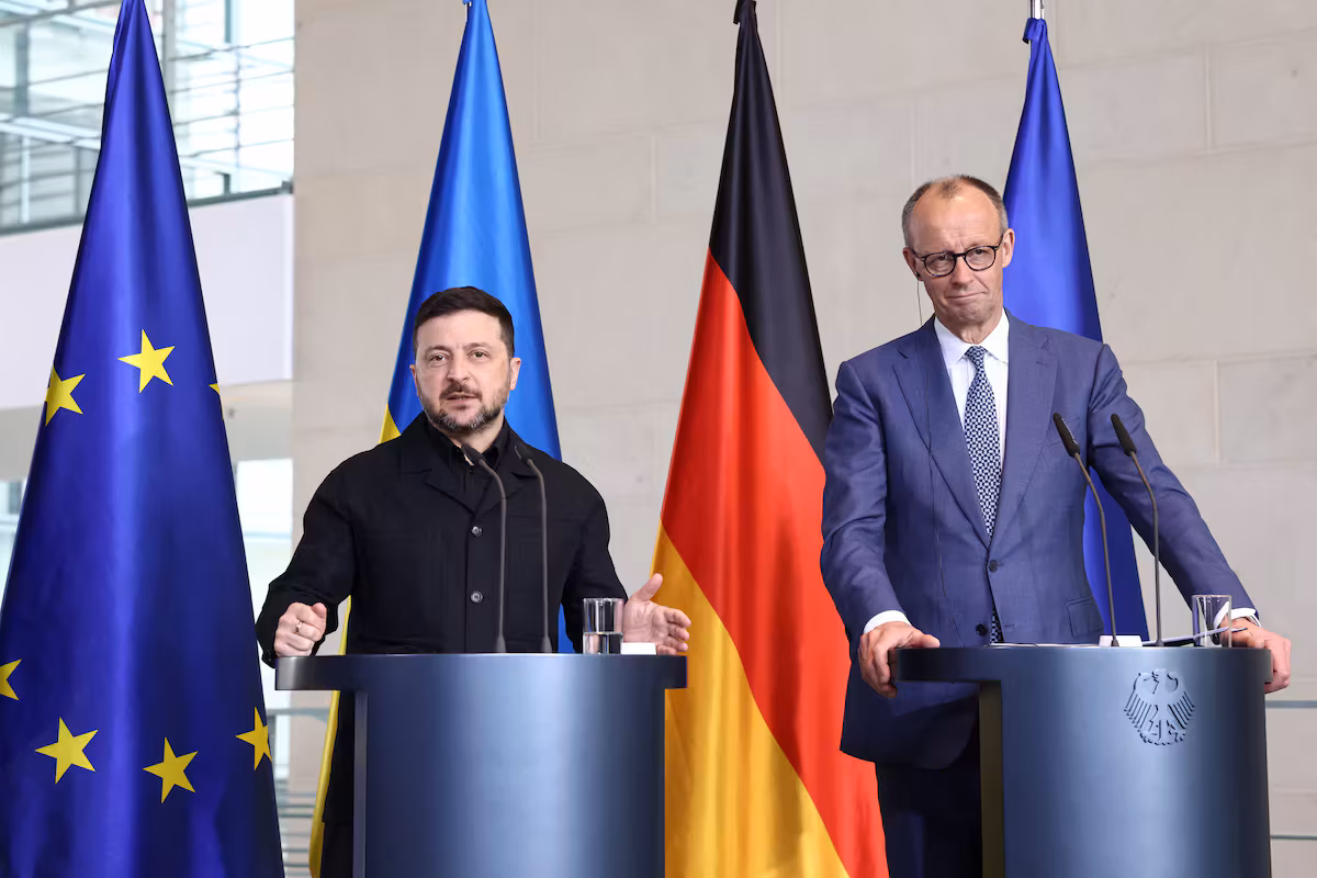 Zelensky rejects a "cut-rate" EU membership and challenges the German proposal