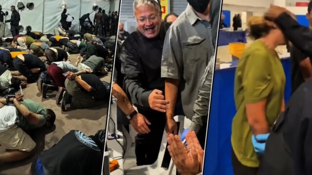 VIDÉO CHOC - Flottille pour Gaza: des militants agenouillés et les yeux bandés en Israël, sous les yeux du ministre Itamar Ben-Gvir