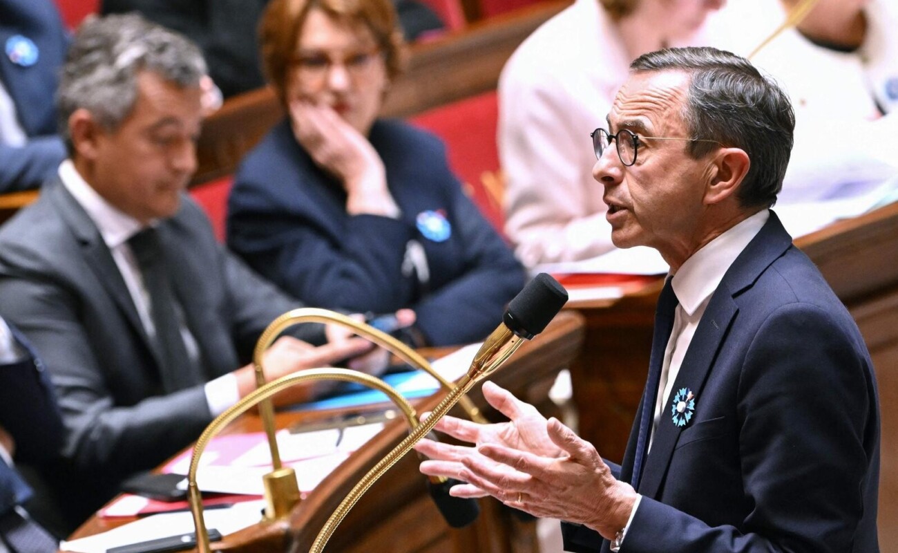 Bruno Retailleau défend sa proposition de loi contre l'entrisme islamiste au Sénat