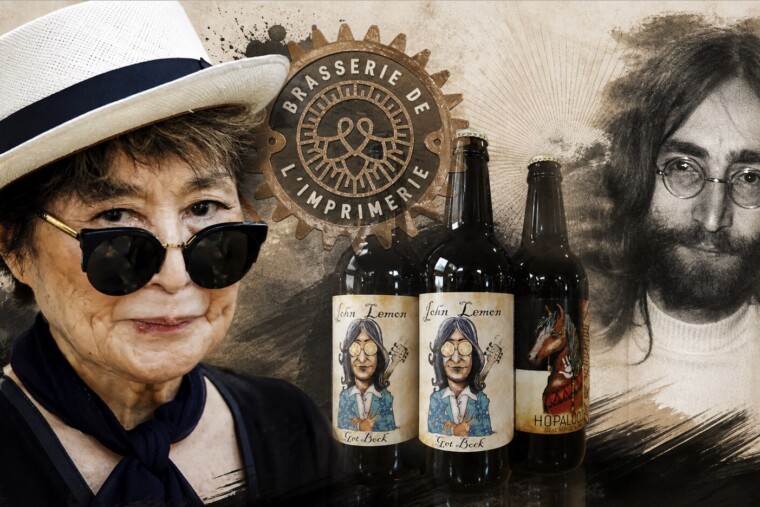 Insolite - La bière bretonne “John Lemon” contrainte de changer de nom après une mise en demeure liée à Yoko Ono