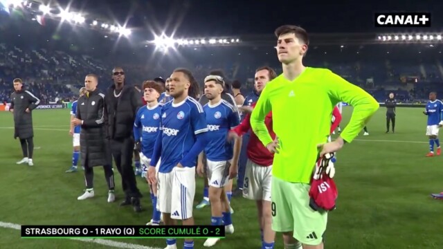 Ligue Conférence : Strasbourg battu à domicile, le rêve de finale s’arrête à la Meinau