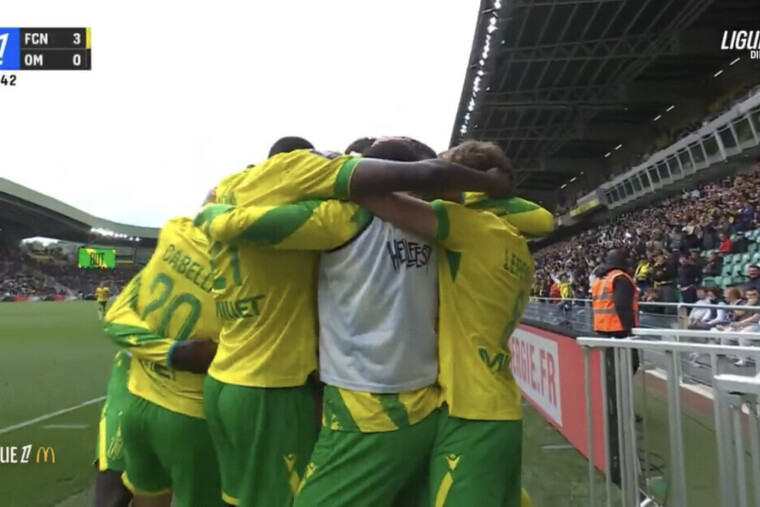 — Ligue 1 : l’OM sombre à Nantes et voit la Ligue des champions s’éloigner