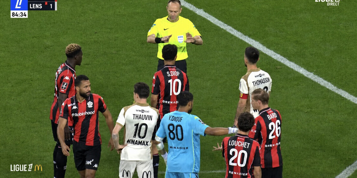 — Ligue 1 : Lens accroché à Nice, le PSG tout près du titre