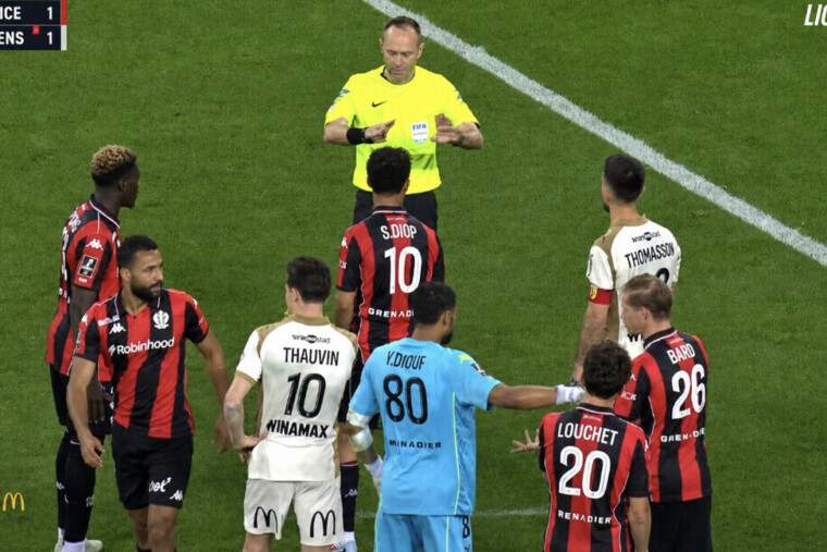 — Ligue 1 : Lens accroché à Nice, le PSG tout près du titre
