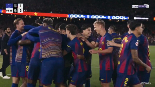 — Le Barça bat le Real Madrid et remporte son 29e titre de champion d’Espagne — Le Barça bat le Real Madrid et remporte son 29e titre de champion d’Espagne