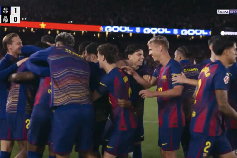 — Le Barça bat le Real Madrid et remporte son 29e titre de champion d’Espagne