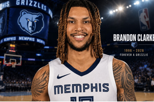 — NBA – Brandon Clarke, joueur des Memphis Grizzlies, est mort à 29 ans