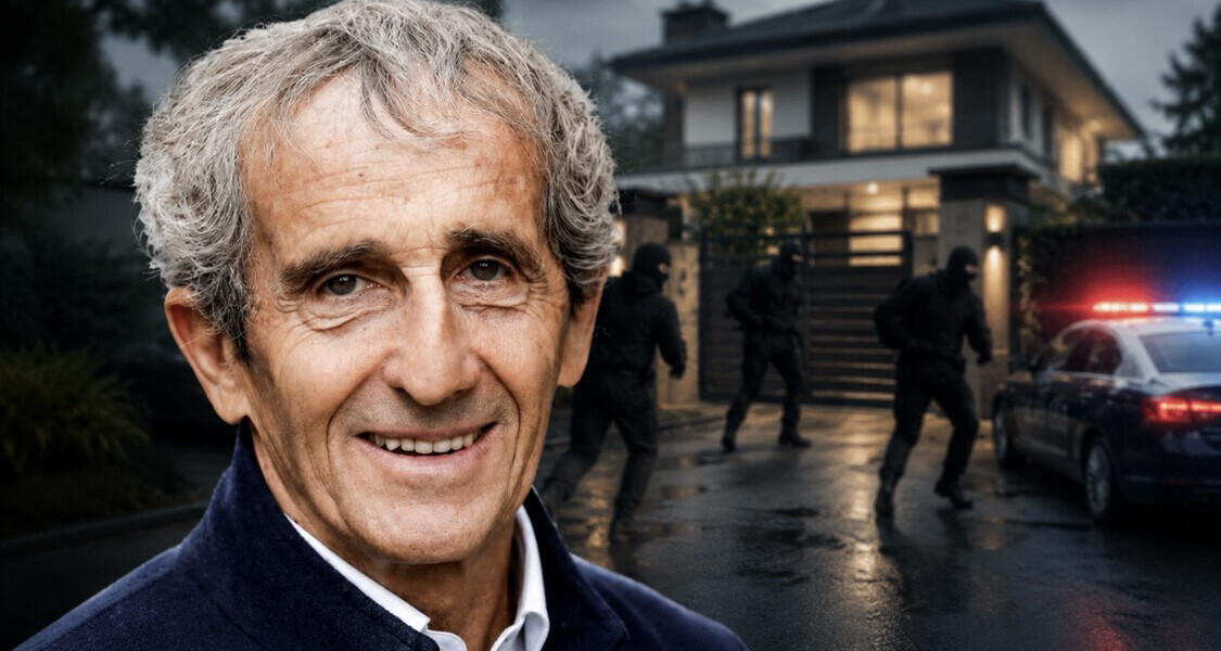Alain Prost wurde bei einem gewaltsamen Einbruch in sein Haus in der Schweiz am Kopf verletzt.
