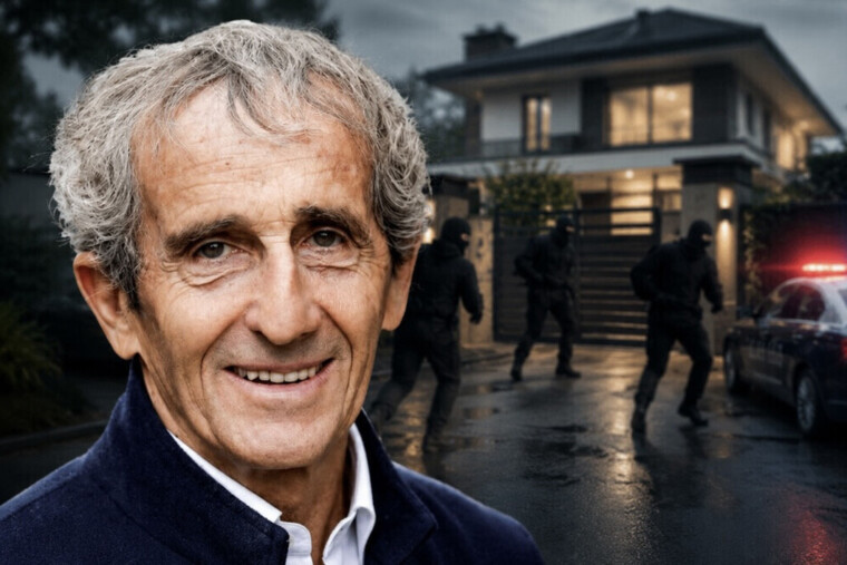 Alain Prost blessé à la tête lors d’un violent home-jacking à son domicile en Suisse