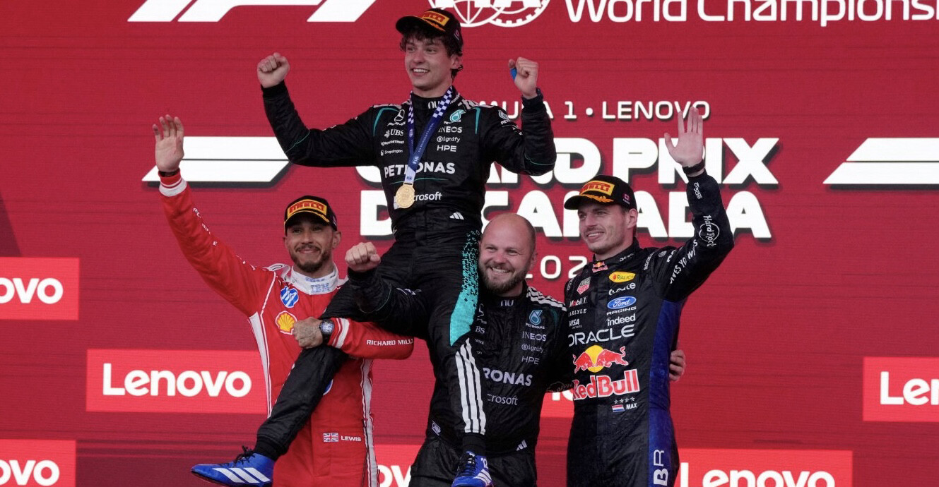 Formula 1 - Kimi Antonelli wins in Canada and extends his lead in the Championship