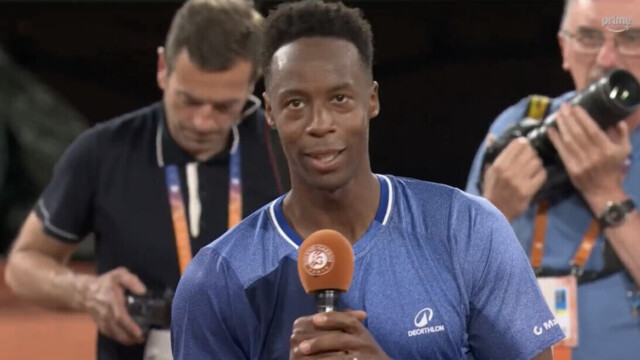 — Gaël Monfils éliminé au premier tour pour son dernier match à Roland-Garros — Gaël Monfils éliminé au premier tour pour son dernier match à Roland-Garros