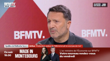 Arthur verteidigt Patrick Bruel: „Naguis Entscheidung, seine Lieder zu verbieten, ist verfrüht. Die Unschuldsvermutung muss respektiert werden.“