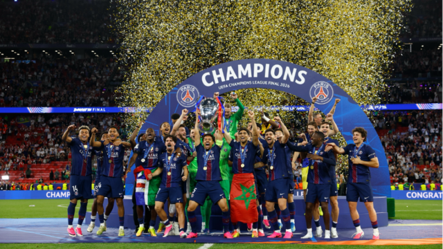 — Nasser Al-Khelaïfi, Président du PSG: «Ce deuxième titre consécutif en Ligue des Champions, c’est l’écriture d’une Légende.» — Nasser Al-Khelaïfi, Président du PSG: «Ce deuxième titre consécutif en Ligue des Champions, c’est l’écriture d’une Légende.»