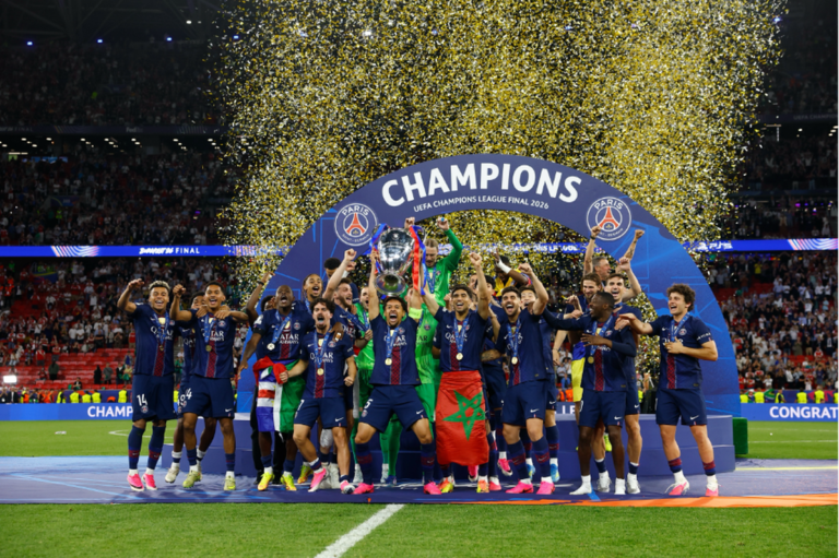 — Nasser Al-Khelaïfi, Président du PSG: «Ce deuxième titre consécutif en Ligue des Champions, c’est l’écriture d’une Légende.»