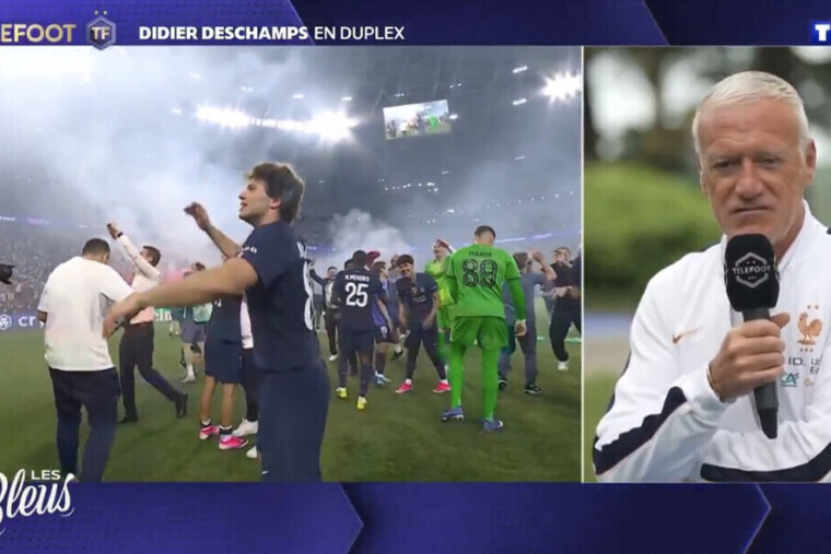— Didier Deschamps salue le PSG : “Une victoire de plus pour le football français”