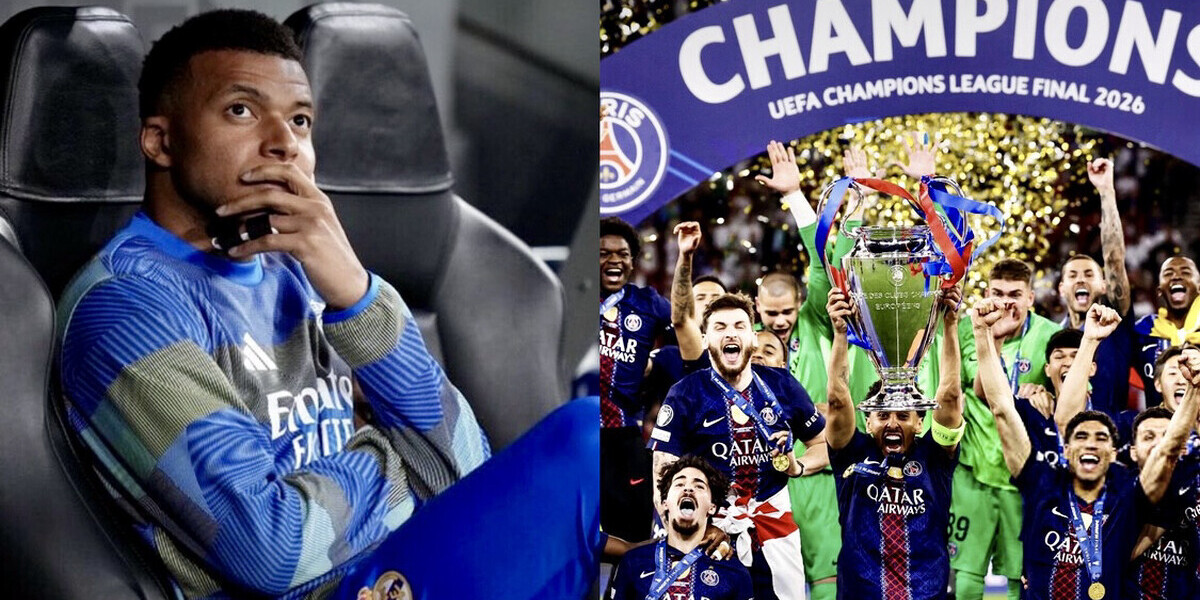 Mbappé humilié après le nouveau sacre du PSG en Ligue des champions : la presse espagnole se déchaîne