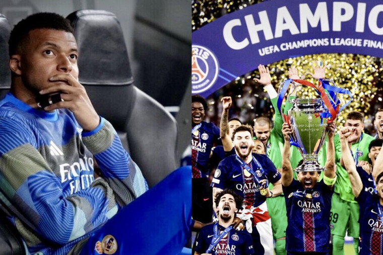 Mbappé humilié après le nouveau sacre du PSG en Ligue des champions : la presse espagnole se déchaîne