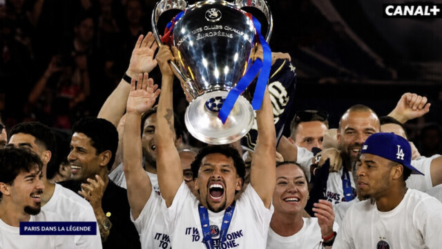 — Le PSG brandit sa deuxième Ligue des champions au Parc des Princes