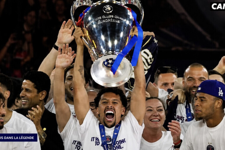 — Le PSG brandit sa deuxième Ligue des champions au Parc des Princes
