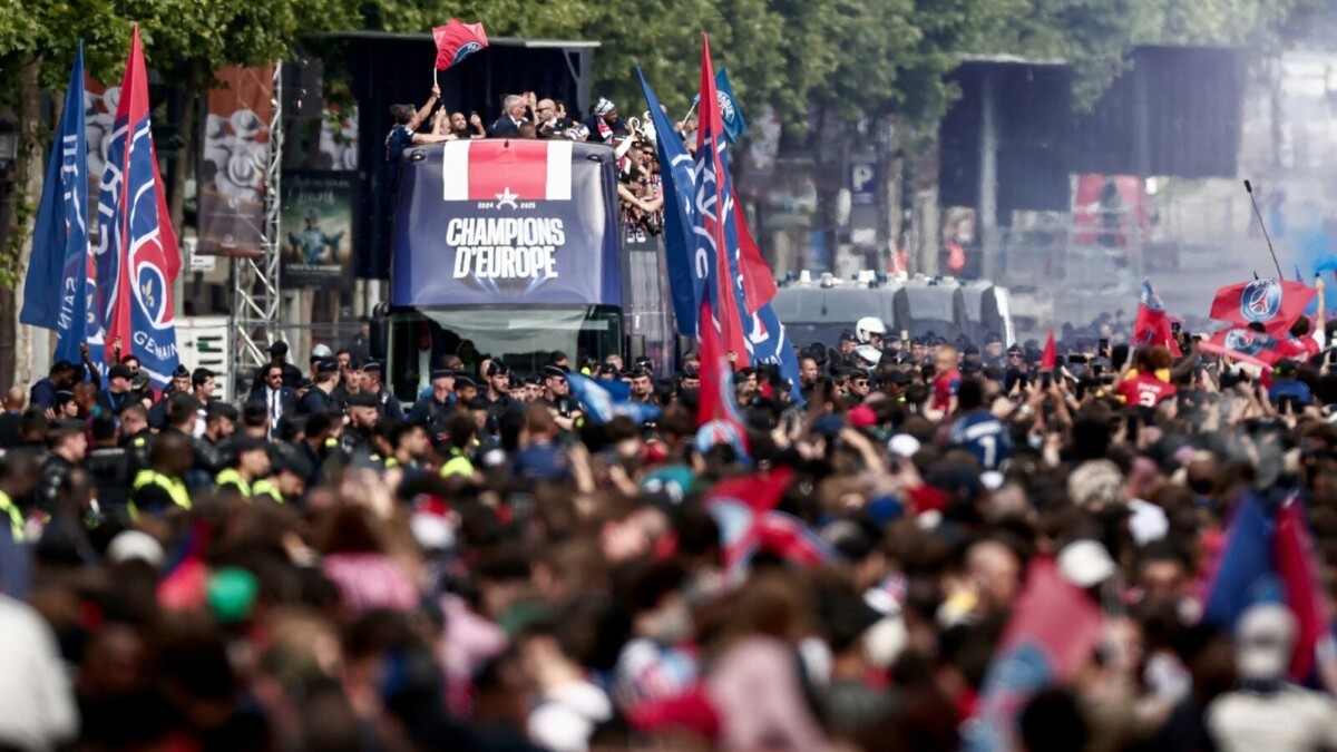 PSG-Bayern : rassemblements interdits sur les Champs-Élysées mercredi soir
