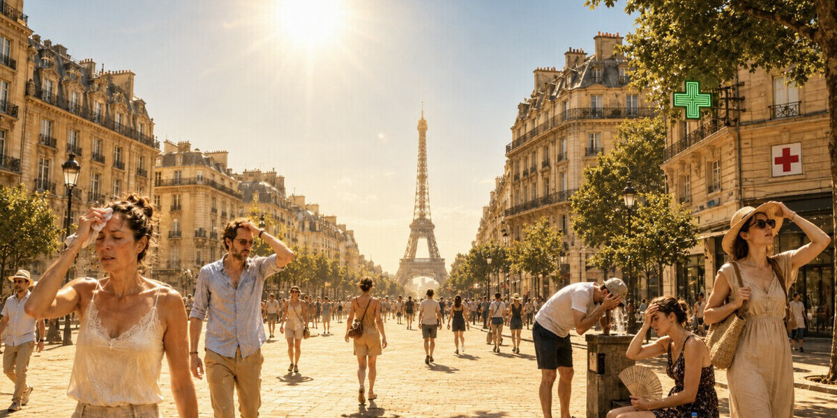 Canicule : fin de la vigilance rouge lundi, après une surmortalité d’environ 1.000 décès