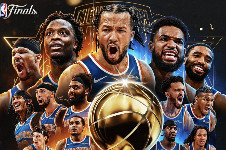 Après 53 ans d’attente, les Knicks sont champions NBA suite à leur victoire face aux Spurs de Wembanyama. (NBA)