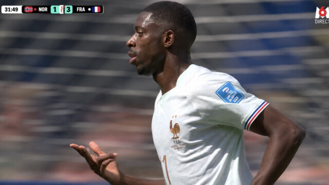 https://entrevue.fr/coupe-du-monde/la-france-bat-la-norvege-4-1-et-finit-premiere-elle-jouera-la-suede-en-16es-dembele-auteur-dun-triple/