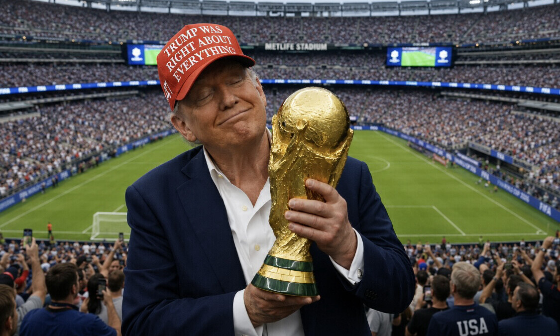 Чемпионат мира по футболу: Трамп может поднять трофей вместе с чемпионами мира.