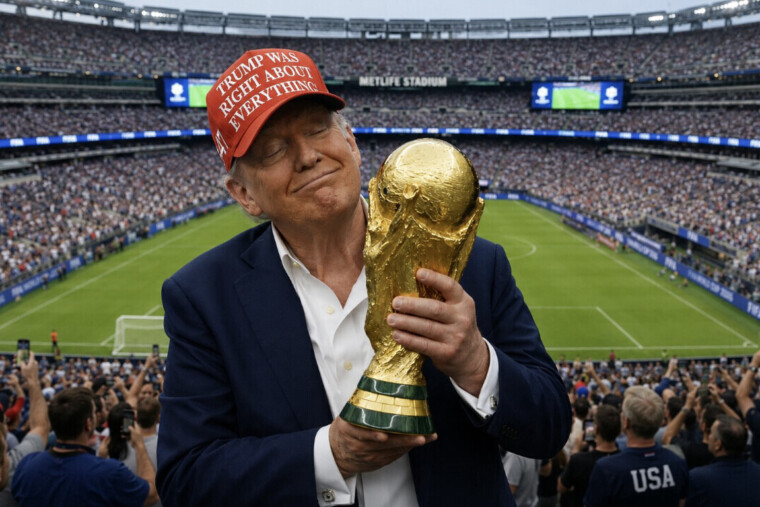 Mondial : Trump pourrait soulever le trophée avec les champions du monde