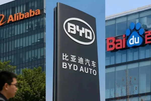 Washington classe Alibaba, Baidu et BYD comme partenaires de l'armée chinoise