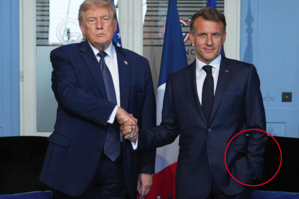 Macron saluta Trump con una mano in tasca: un'analisi di un gesto che dice tutto.