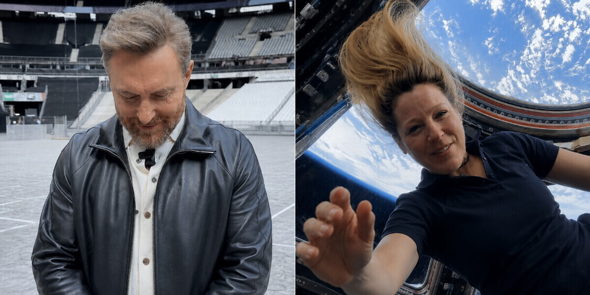 VIDÉO - David Guetta a reçu un message depuis l’espace avant ses concerts au Stade de France