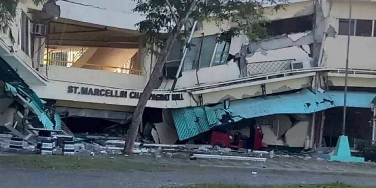 Les Philippines frappées par un séisme de magnitude 7,8. Des morts, des bâtiments effondrés et une alerte au tsunami