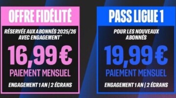 Ligue 1+ officialise ses tarifs : 19,99€ par mois en 2026-2027 (16,99€ pour les anciens abonnés) 16,99€ pour les anciens abonnés