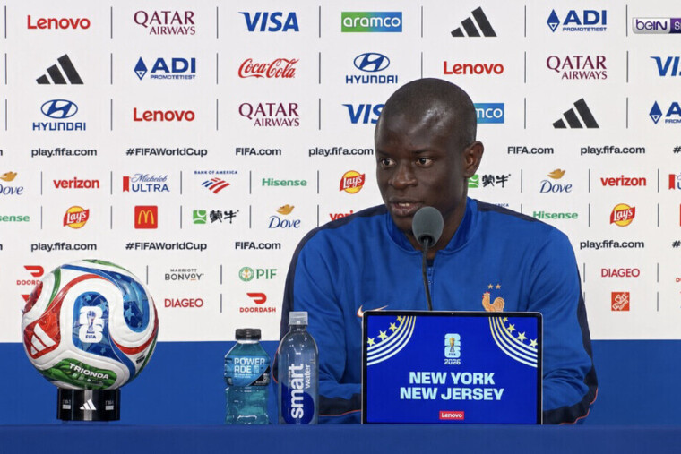 — N’Golo Kanté à la veille de France-Sénégal: «La finale est un objectif pour nous»