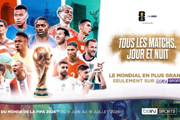 — Coupe du monde : après M6, beIN Sports dévoile son dispositif, avec 104 matchs en direct et 50 affiches exclusives