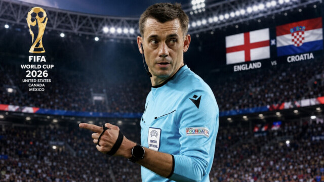 Mondial - Turpin au sifflet d’Angleterre-Croatie: un Français pour un choc mondial
