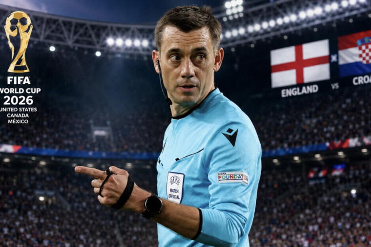 Mondial - Turpin au sifflet d’Angleterre-Croatie: un Français pour un choc mondial