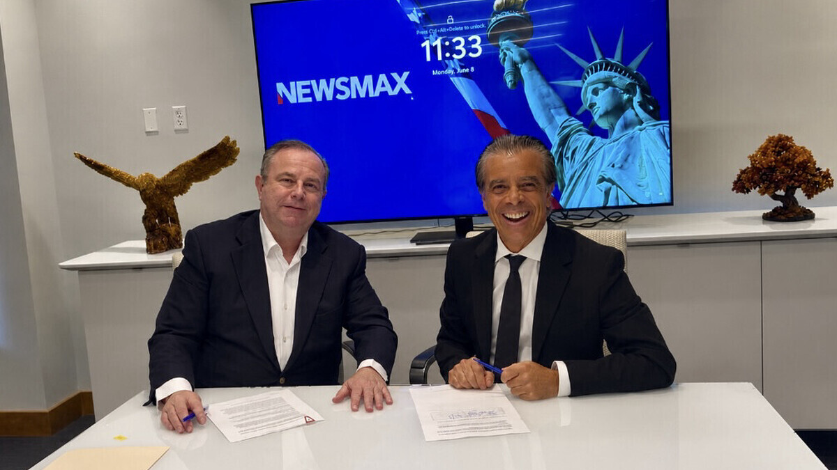 Newsmax, grande chaîne d’information américaine, confie à Walid Harfouch le développement de sa stratégie internationale de licences