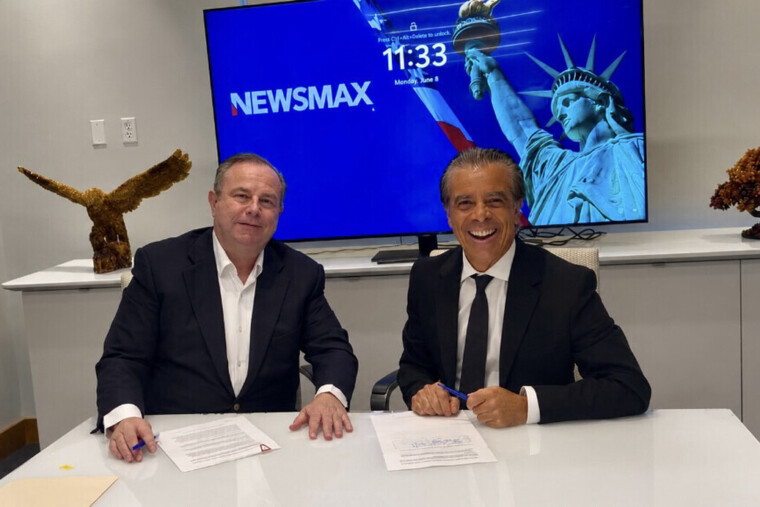 Newsmax, grande chaîne d’information américaine, confie à Walid Harfouch le développement de sa stratégie internationale de licences