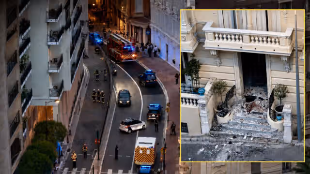 Énorme explosion à Monaco : au moins trois blessés, un suspect en fuite