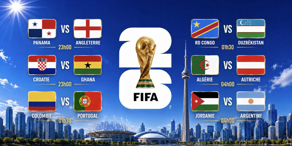 Mondial : l’Algérie, la Croatie et la RDC jouent leur survie, l’Angleterre vise la première place
