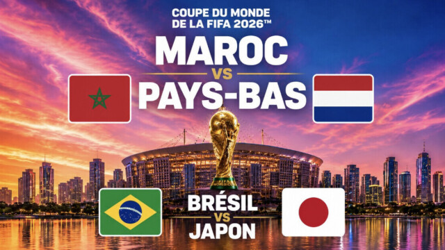— Pays-Bas-Maroc et Brésil-Japon en seizièmes de finale : le Mondial 2026 tient ses premiers gros chocs