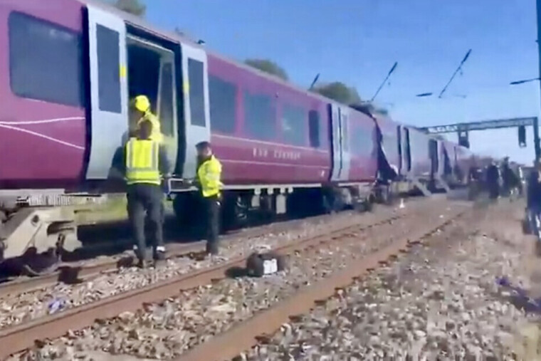Collision ferroviaire près de Bedford : deux trains de voyageurs se percutent, plusieurs blessés graves
