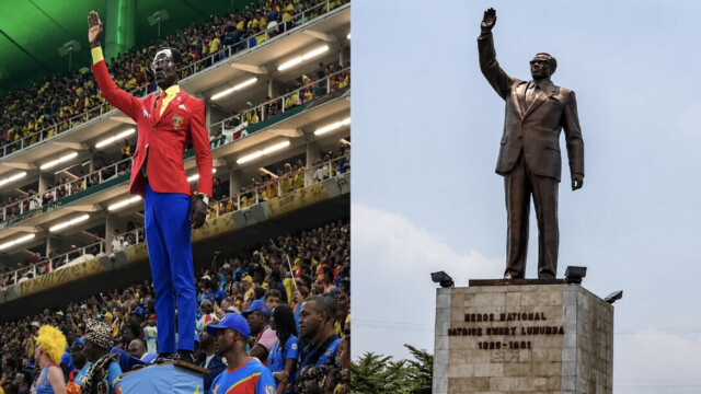 — Le saviez-vous ? Ce Congolais immobile pendant les matchs rend hommage à Lumumba, figure de l’indépendance du Congo
